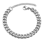 High Quality Curb Cuban Link Chain Bracelet