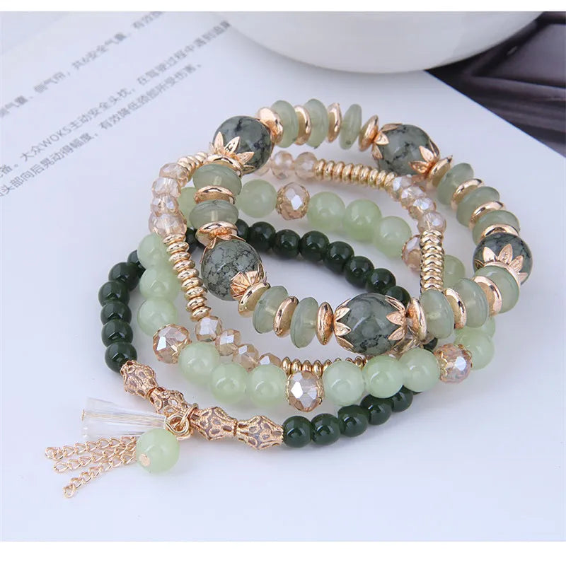 Green Crystal Bracelet