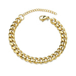 High Quality Curb Cuban Link Chain Bracelet