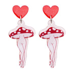 Vintage Mushroom Shaped Earrings