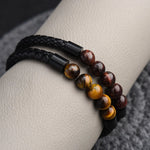 Volcanic Rock Beaded Bracelet